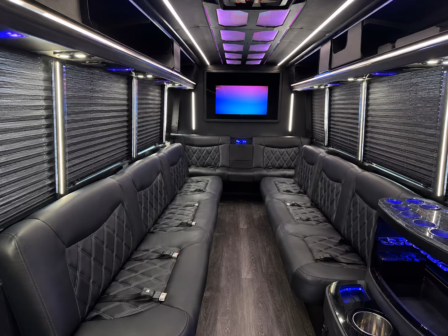 bellevue area concert venues party bus rental
