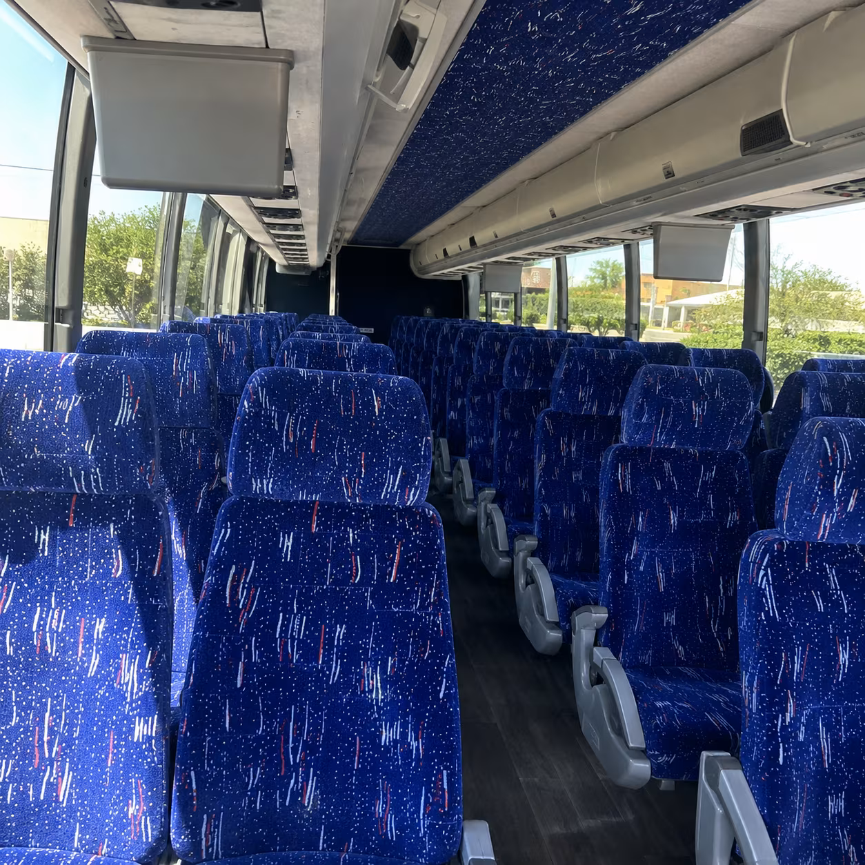 bellevue bus rental service area