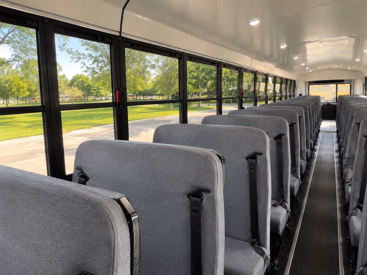 bellevue school bus inside