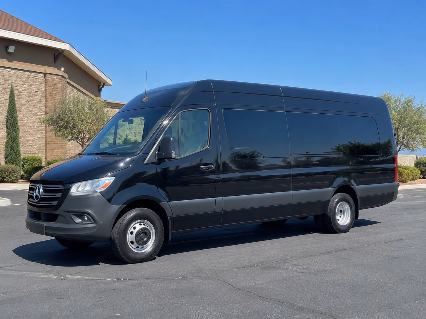 bellevue sprinter van with driver