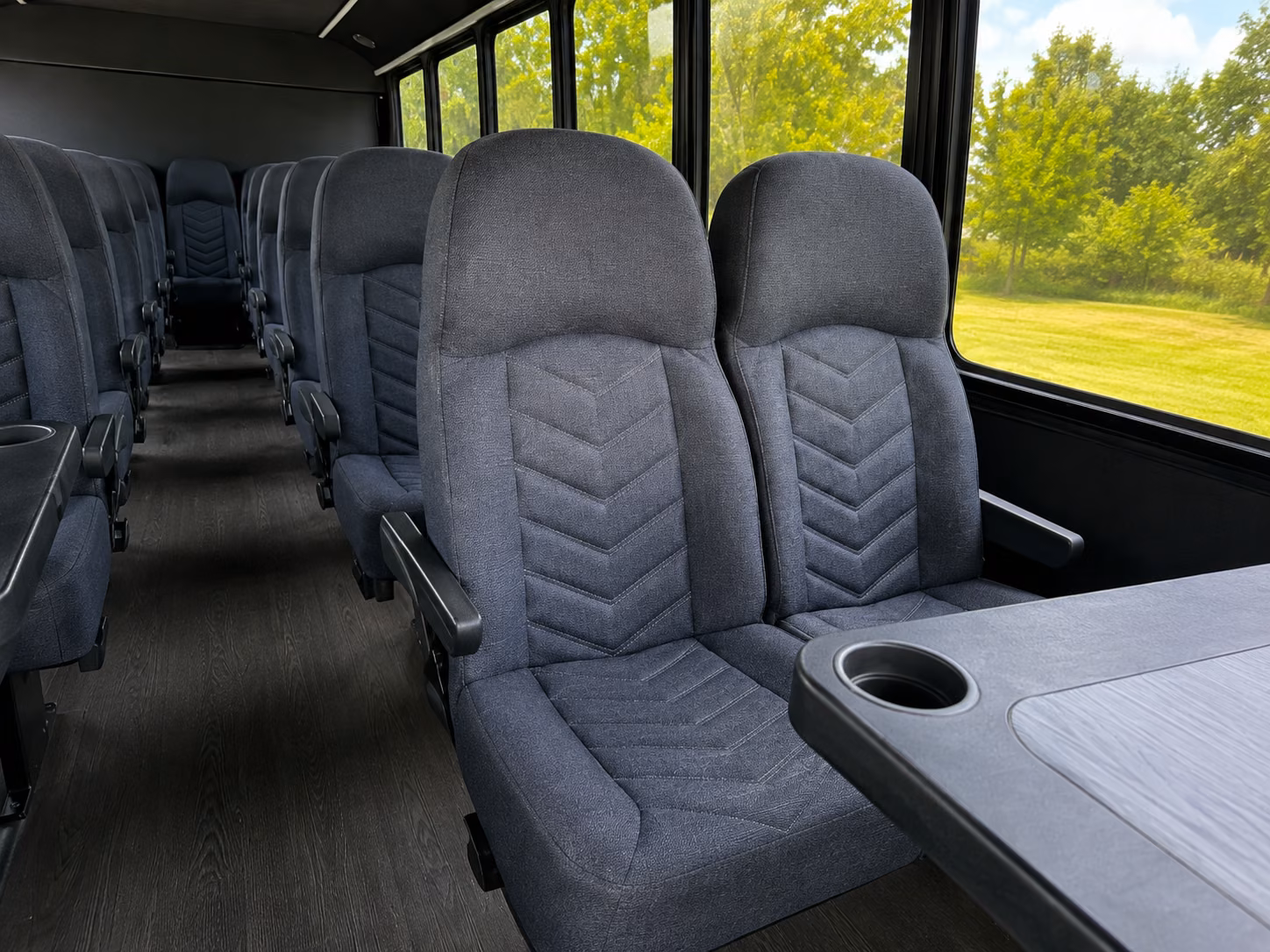 charter buses for woodinville winery wedding weekends