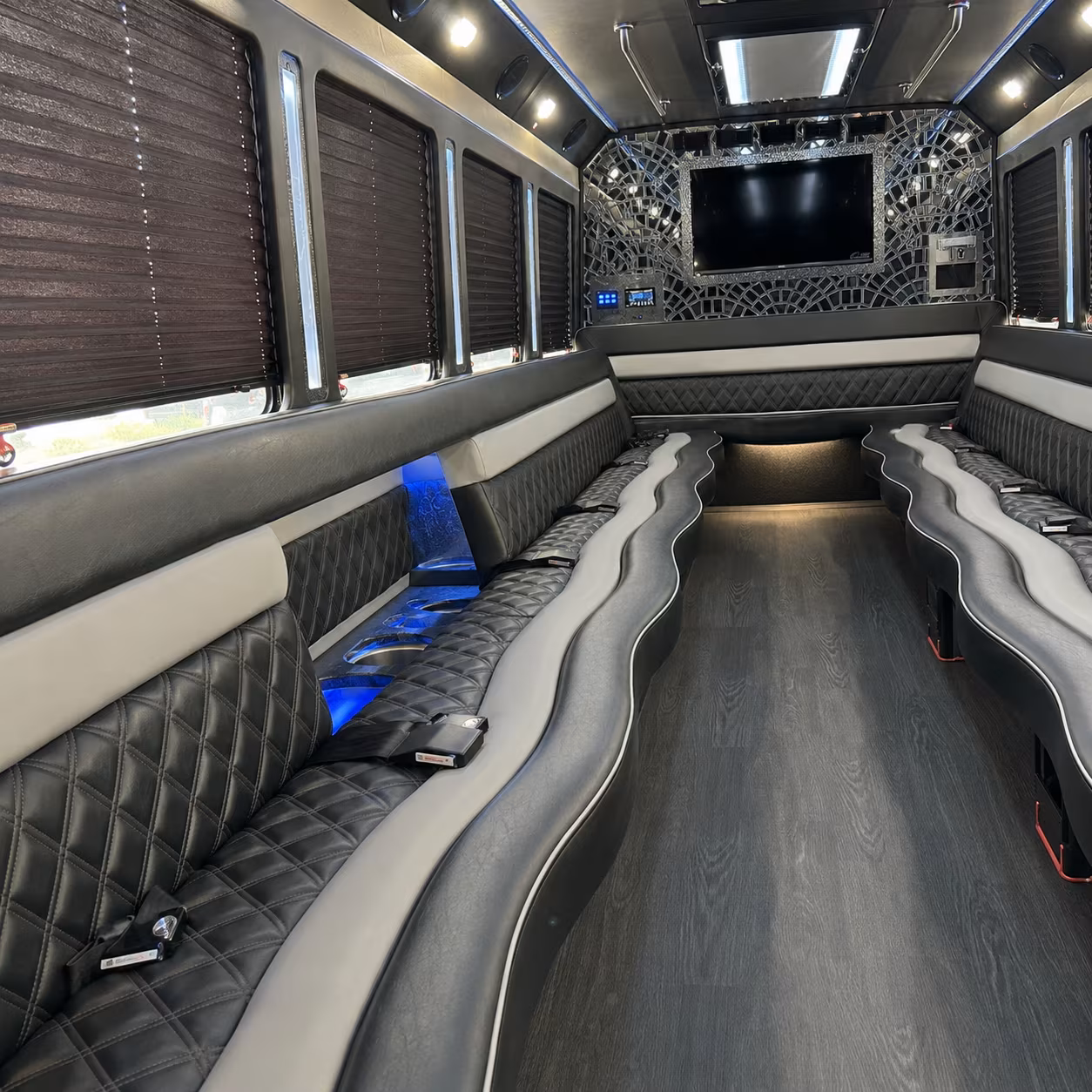corporate party bus rental