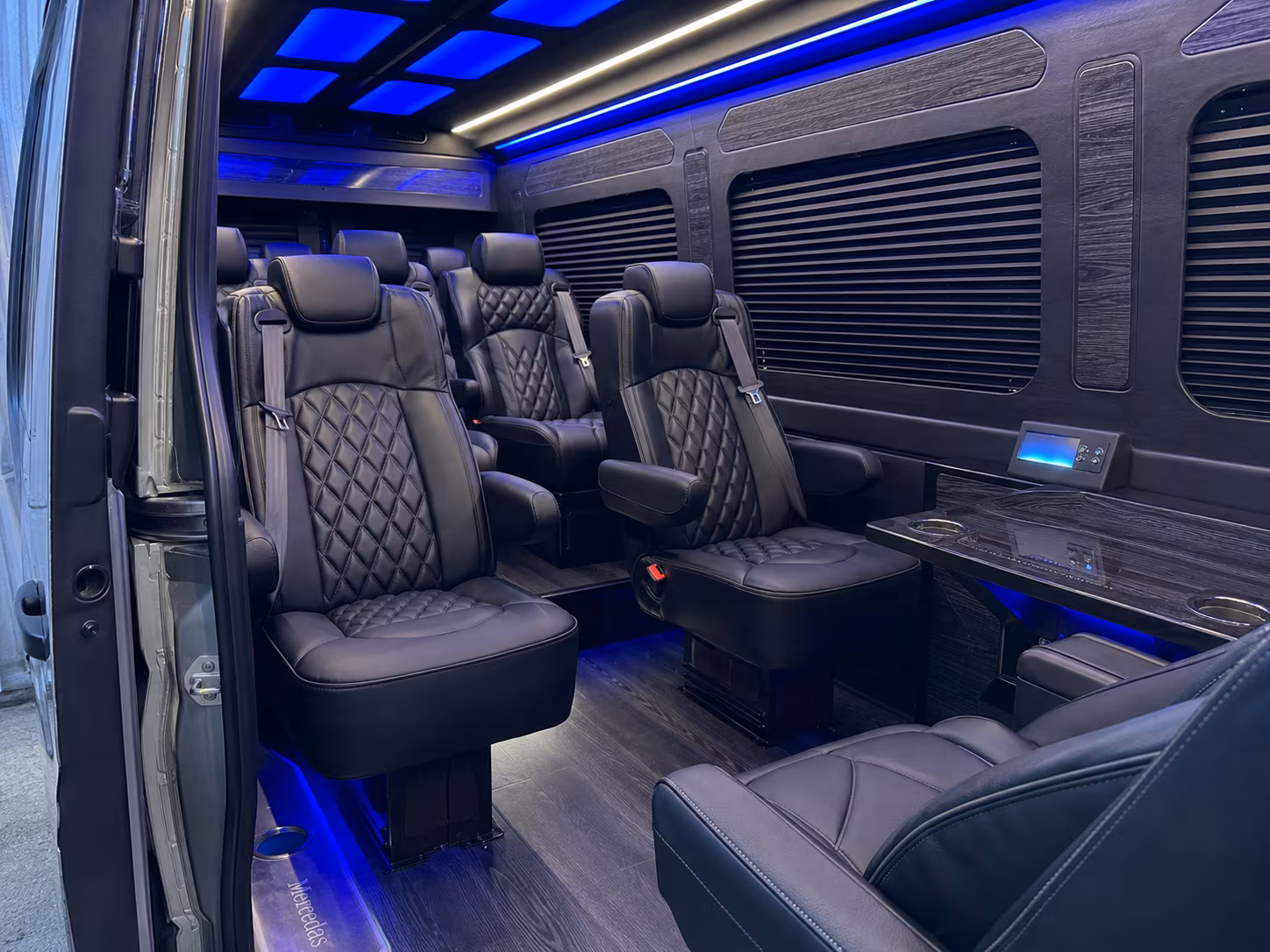sprinter van transportation for groups and events across bellevue