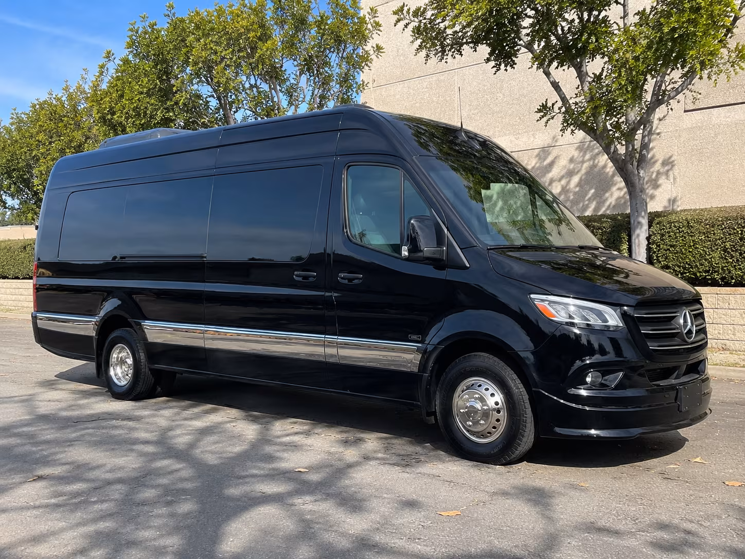 sprinter vans minibuses for small government military teams in bellevue