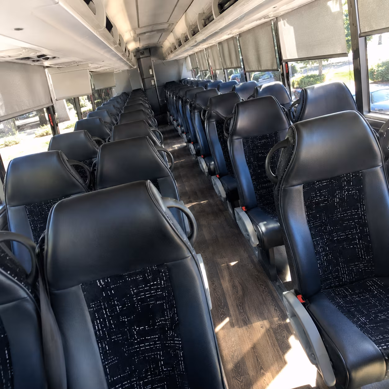 youth group and confirmation class buses in bellevue